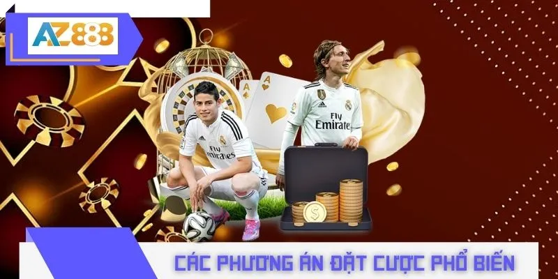 Các phương án đặt cược phổ biến ở kèo bàn thắng vàng